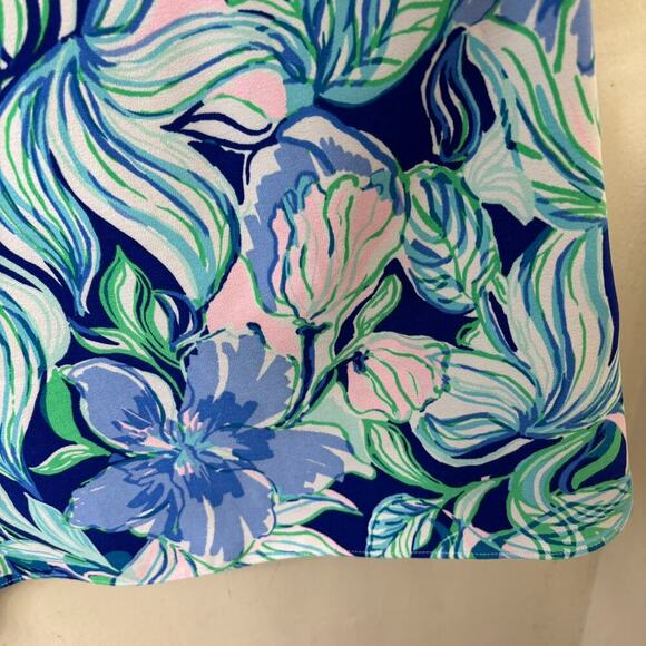 Lilly Pulitzer Nola Shift Crochet Lace Spring Midi Floral Easter Dress Medium - Picture 5 of 11